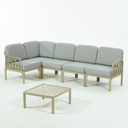 Novussi Garda Sofa Set ''L'' + Camlı Orta Sehpa